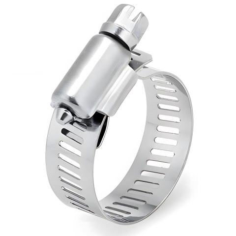 34x zestaw opaska zaciskowa skręcana metalowa ślimakowa 16-32mm + organizer
