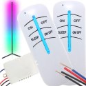 Bezprzewodowy włącznik światła 2k - 220v 2szt (bateria + uchwyt)