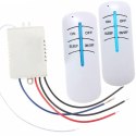 Bezprzewodowy włącznik światła 2k - 220v 2szt (bateria + uchwyt)