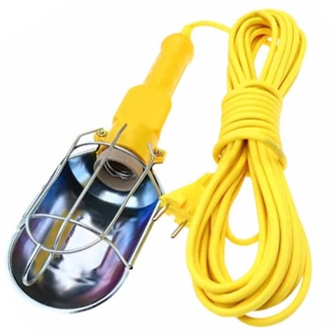 Lampa warsztatowa kanałowa przenośna lampka led mocna hak długi kabel 10m