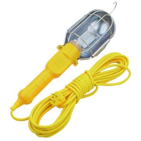 Lampa warsztatowa kanałowa przenośna lampka led mocna hak długi kabel 10m
