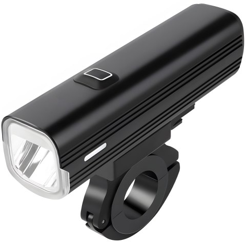 Lampka rowerowa latarka led przód na usb na kierownicę rower mocna 1000lm