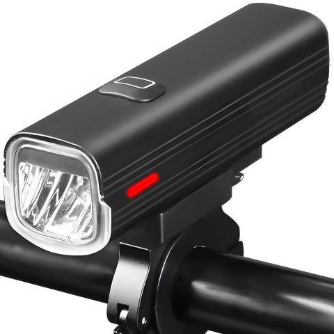 Lampka rowerowa latarka led przód na usb na kierownicę rower mocna 1000lm