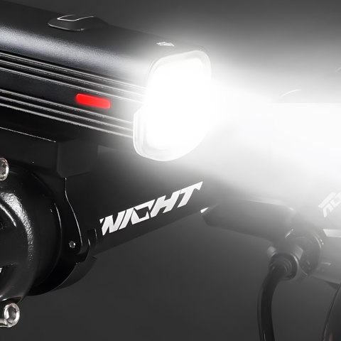 Lampka rowerowa latarka led przód na usb na kierownicę rower mocna 1000lm