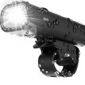 Latarka rowerowa lampka led przód + tył na kierownicę usb akumulatorowa zes
