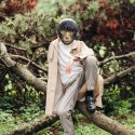 Maska małpy na twarz halloween imprezę karnawał cosplay sylwester śmieszna