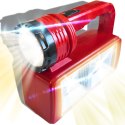 Mocna lampa latarka warsztatowa led cob boczna 2w1 tryby z rączką uchwytem