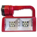 Mocna lampa latarka warsztatowa led cob boczna 2w1 tryby z rączką uchwytem