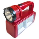 Mocna lampa latarka warsztatowa led cob boczna 2w1 tryby z rączką uchwytem