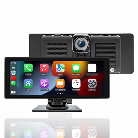 Radio stacja multimedialna samochodowa apple carplay android kamera zestaw er1077