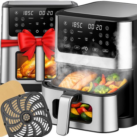 Air fryer xxl frytkownica beztłuszczowa 8l 1800w - or1291