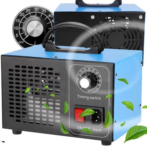 Generator ozonu ozonator oczyszczacz powietrza mocny czasomierz 120w 32 g/h