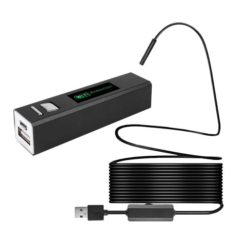 Kamera endoskopowa inspekcyjna warsztatowa telefon pc 3w1 android ios wi-fi