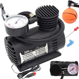 Kompresor samochodowy sprężarka pompka 300 psi 12v -e080 mały czarny