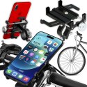 Mocny aluminiowy uniwersalny uchwyt na telefon do roweru hulajnogi motocykla - sr252