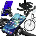Mocny aluminiowy uniwersalny uchwyt na telefon do roweru hulajnogi motocykla - sr252