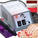 Frezarka do paznokci manicure pedicure + frezy szara mercedes u010