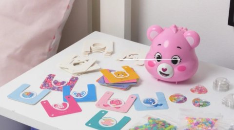 Naklejkomat 3d care bears różowy miś