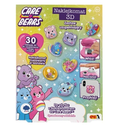 Naklejkomat 3d care bears zestaw uzupełniający