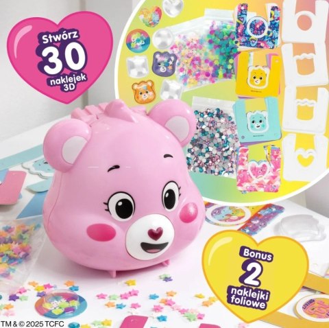 Naklejkomat 3d care bears zestaw uzupełniający
