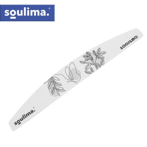 Pilnik do paznokci slim - łódka 100szt. Soulima