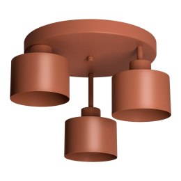 RAMOS lampa wisząca, moc max. 3x 18 W, E27, ceglana