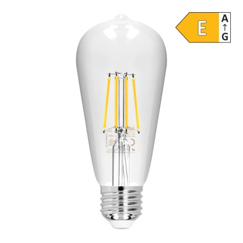 Żarówka LED FILAMENT C E27 ST64 6 W 750 lm 4000 K