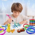 Filament pla 1.75mm wkłady do długopisu 3d pen 100m 20 kolorów x 5m - d038