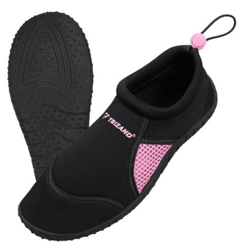 Buty do wody czarno-różowe- rozmiar 39 5mm Trizand