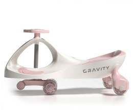 Jeździk grawitacyjny gravity cream pink