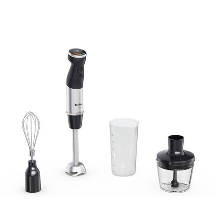 Blender ręczny TEFAL Quickchef+ HB673830 1000W 0.5L Czarny/Stalowy