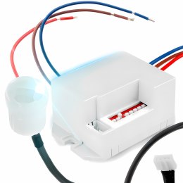 Czujnik ruchu zmierzchu led sensor pir z kablem na podczerwień sonda 360°