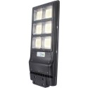 Lampa uliczna led latarnia solarna 270w + pilot + baterie zestaw e308