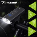 Lampka rowerowa LED 1300lm + tylna lampa Trizand