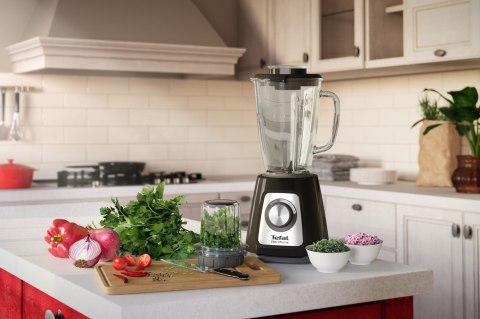Blender TEFAL BL438831 BlendForce Tabletop, 800 W, materiał dzbanka: plastik, pojemność dzbanka: 1,25 L, kruszenie lodu, kolor: 