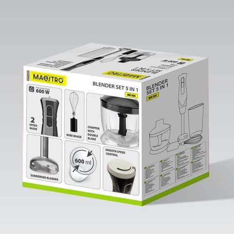 Blender zestaw 500W MR-566 MAESTRO