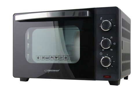 ESPERANZA MINI PIEKARNIK Z KONWEKCJĄ I ROŻNEM NAPOLI 1600W 25L EKO006N