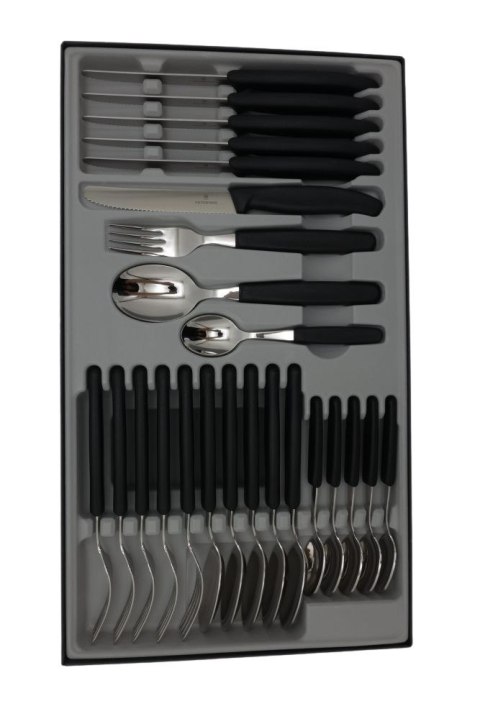 Zestaw sztućców i noży kuchennych Victorinox 6.7833.24 Pudełko na nóż/sztućce Zestaw 24 sztuka