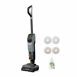 Bissell SpinWave + Vac Pet Pro Pionowy odkurzacz Bateria Suchy i Mokry Cykloniczny Worek na kurz 0,4 l Czarny, Szary