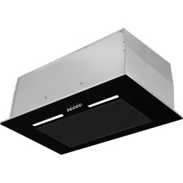 Okap do zabudowy MPM MPM-54-OWS-02 54 cm | LED | filtry aluminiowe | czarne szkło