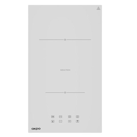 Płyta indukcyjna Akpo PIA 6802 30 cm | 2 pola | PowerBoost | timer | biały