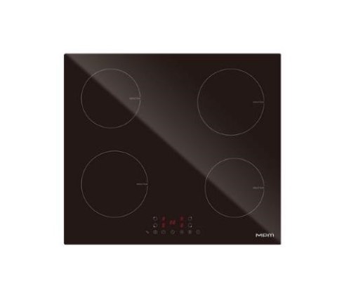 Płyta indukcyjna MPM MPM-60-IM-13/N 60 cm | 4 pola | Booster | 9 poziomów mocy | czarny | ultra płaska