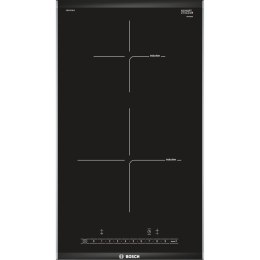 Płyta indukcyjna Bosch PIB375FB1E Serie 4 30 cm | 2 pola | PowerBoost | timer | czarny