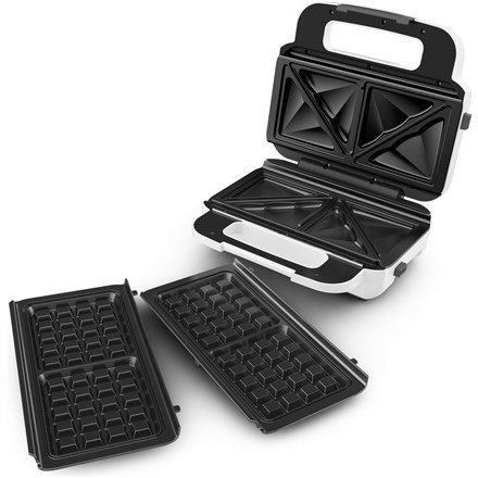 Tefal Snack XL SW7011 toster 850 W Biały, Stal nierdzewna