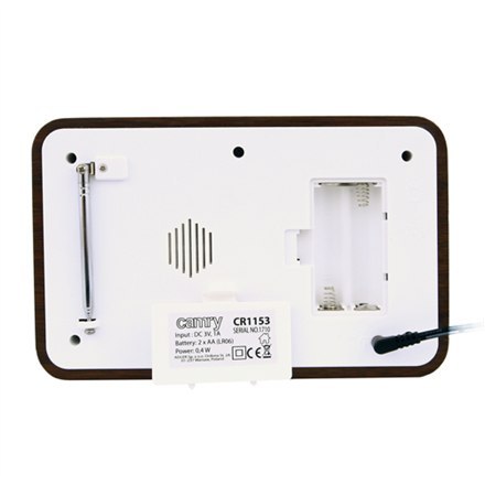 Camry Camry | CR 1153 | 5 W | Biały/biały | Radio cyfrowe