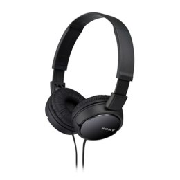 Sony Słuchawki Sony MDR-ZX110 Czarne z Gwarancją 24 Miesiące