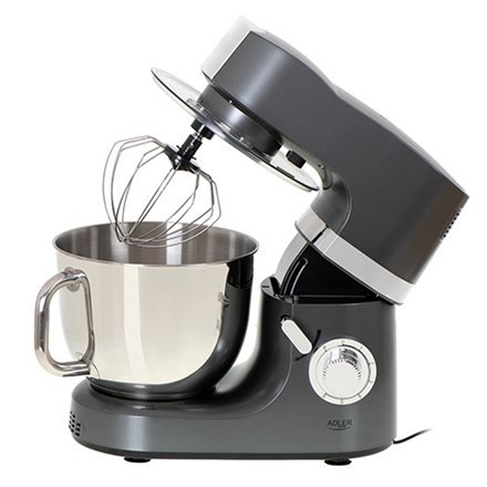Adler Adler | AD 4221 | Planetarny robot kuchenny | Pojemność misy 7 L | 1200 W | Liczba prędkości 6 | Materiał wałka | Maszynka do mi
