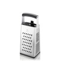 GEFU 10761 ręczna tarka / spiralizer Tarka z pojemnikiem Czarny, Srebrny