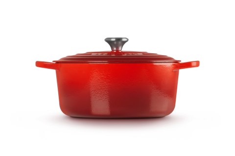 Le Creuset Signature Roaster okrągły 28cm wiśniowy