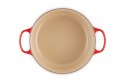 Le Creuset Signature Roaster okrągły 28cm wiśniowy